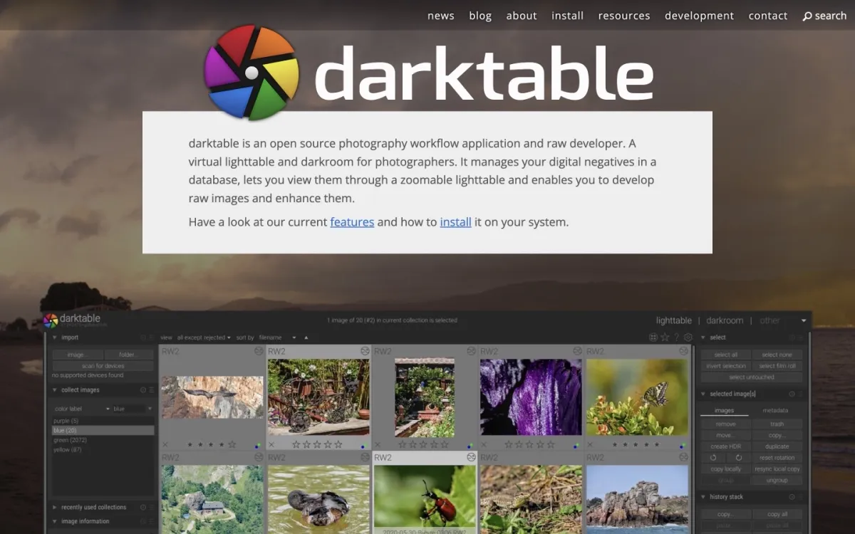 DarkTable