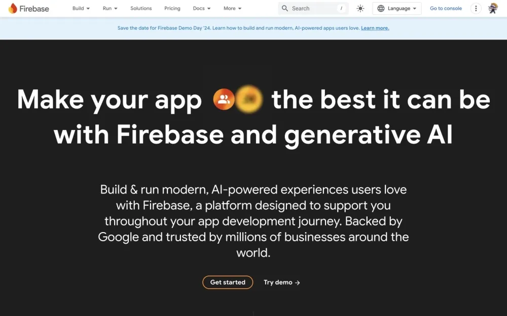 Firebase - A comprehensive backend-as-a-service (BaaS) for app development and deployment