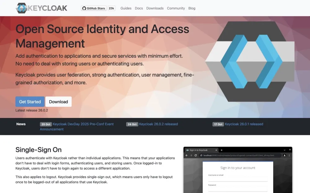 Keycloak - An open-source identity and access management for modern applications