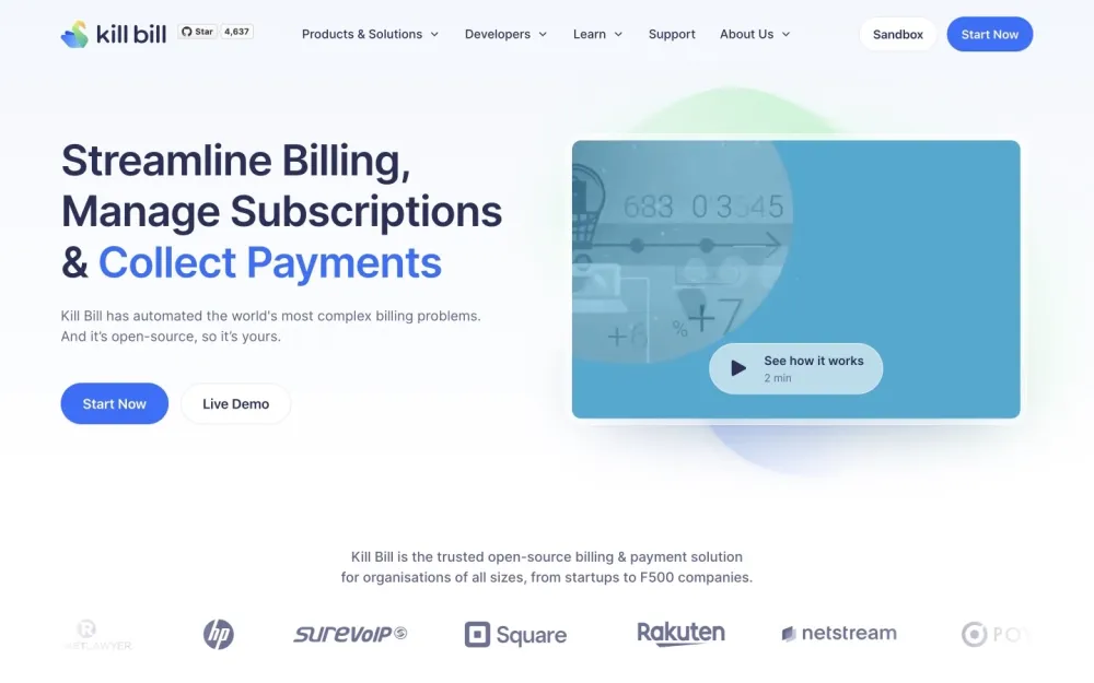 Killbill - A flexible open-source billing and payment platform for businesses