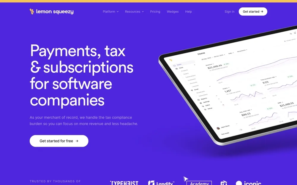 Lemon Squeezy - A simple solution for selling digital products and managing licenses