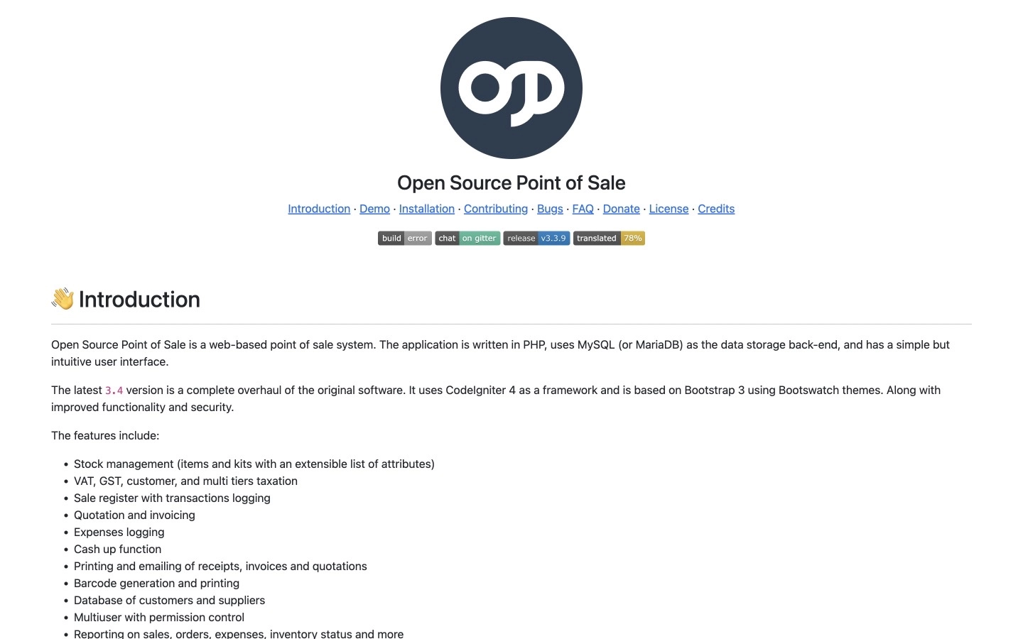 Open source POS - A web-based open-source point-of-sale solution for retail and hospitality