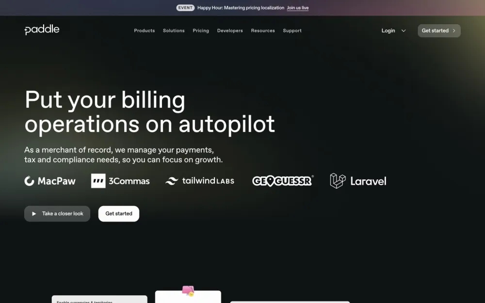 Paddle - A comprehensive platform for managing payments and subscriptions effortlessly