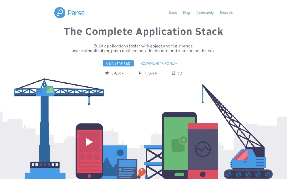 Parse - An open-source backend infrastructure for mobile and web apps