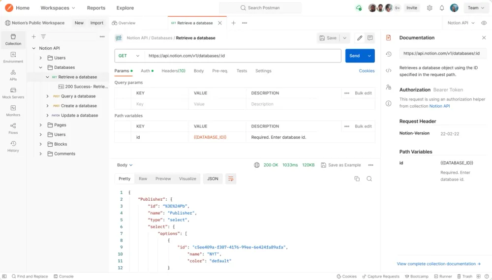 Postman - A comprehensive platform for testing, and collaborating on API development