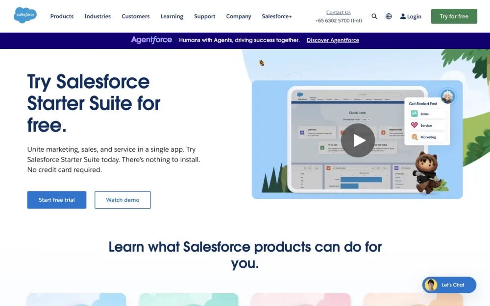 Salesforce - Transform your customer relationships with a unified platform that drives growth