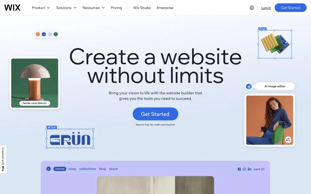 Wix - A versatile website builder for creating stunning online presences